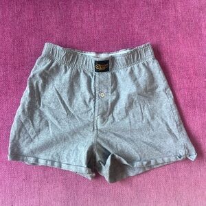 Light grey DREW house logo boxers size XS